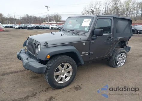 2018 Jeep Wrangler Jk Sport S 4X4 из США, поврежденный, VIN 1C4AJWAG4JL814846